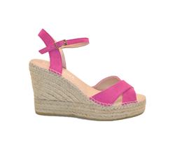 ALBA25 ESPADRILLES SANDALO CON TACCO ANTE BUNGAVILLA